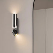 Applique murale orientable noire et bronze en métal — vue 3