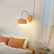 Applique murale originale forme citrouille orange ou rose — vue 4