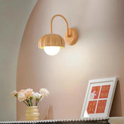 Applique murale originale forme citrouille orange ou rose — vue 5