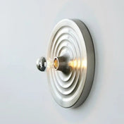 Applique murale ronde en aluminium coloré deux tailles — vue 7