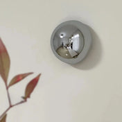 Applique murale ronde en métal doré, argent ou noir 5W — vue 5
