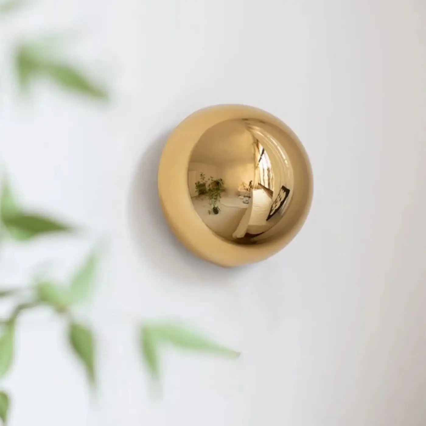 Applique murale ronde en métal doré, argent ou noir 5W — vue 7