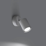Applique murale spot orientable blanche minimaliste GU10 — vue 1