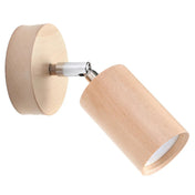 Applique murale spot orientable en bois scandinave — vue 3