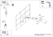 Applique murale spot orientable noire et chrome minimaliste — vue 9