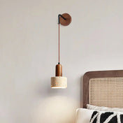 Applique murale suspendue blanche pour tête de lit — vue 3