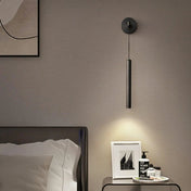 Applique murale suspendue en aluminium or et noir — vue 5