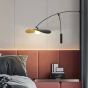 Applique murale XXL noire en aluminium LED moderne — vue 5
