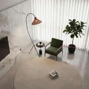 Curved design floor lamp | CURVA