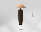 Lampe champignon design en céramique naturelle | KAWA