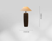 Lampe champignon design en céramique naturelle | KAWA