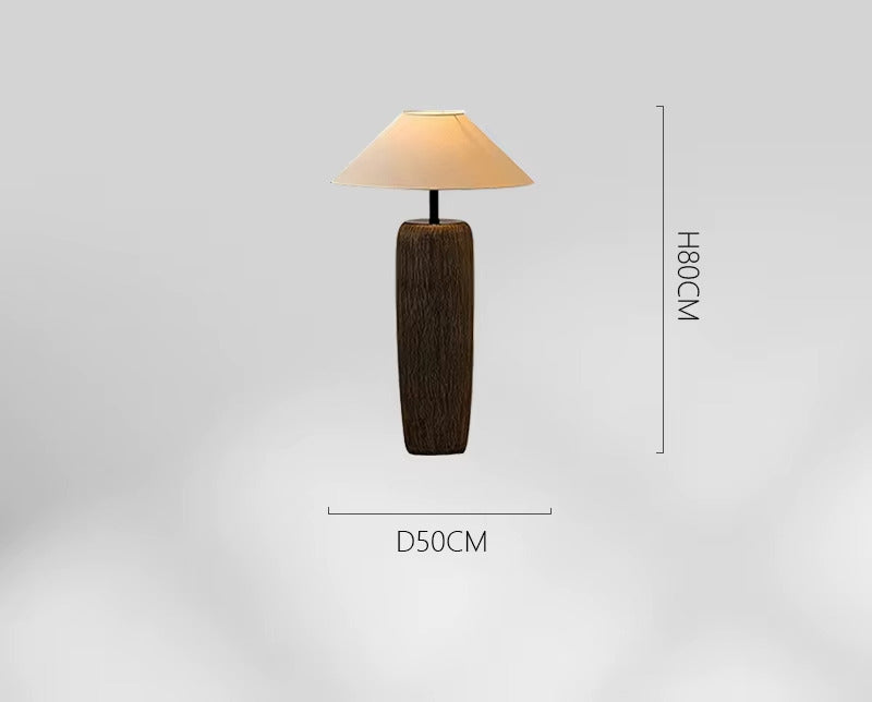 Lampe champignon design en céramique naturelle | KAWA