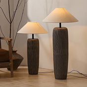 Lampe champignon design en céramique naturelle | KAWA