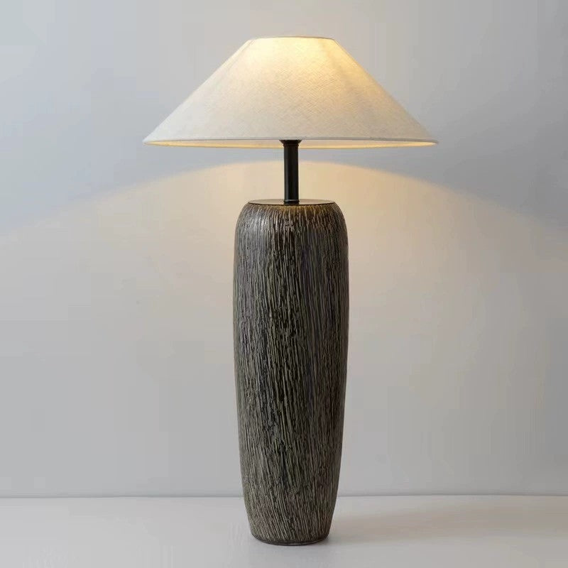 Lampe champignon design en céramique naturelle | KAWA