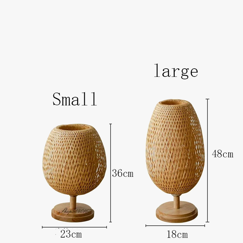 Lampe en rotin | TSUSHI