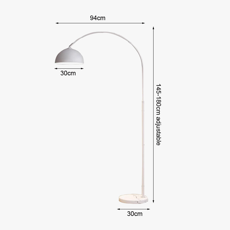 lampe de chevet moderne en tissu et marbre style européen