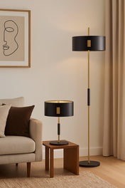 Lampe de sol minimaliste pour lecture et décoration intérieure