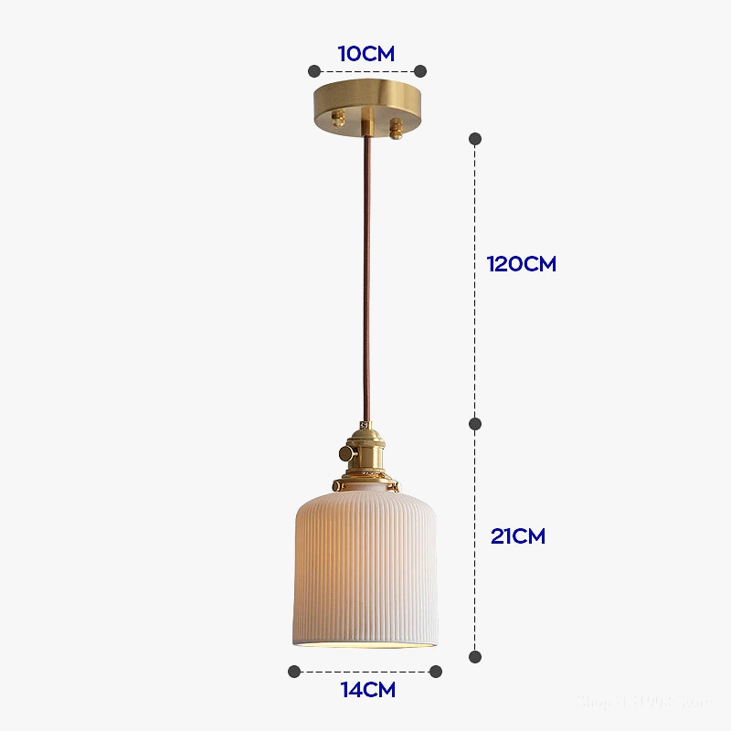 Ceramic pendant light | ASTRIA