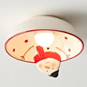 LED character kids white design ceiling light | DOTAFE