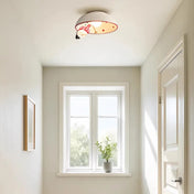 LED character kids white design ceiling light | DOTAFE