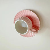 LED pastel pink kids Scandinavian ceiling light | ZUKE