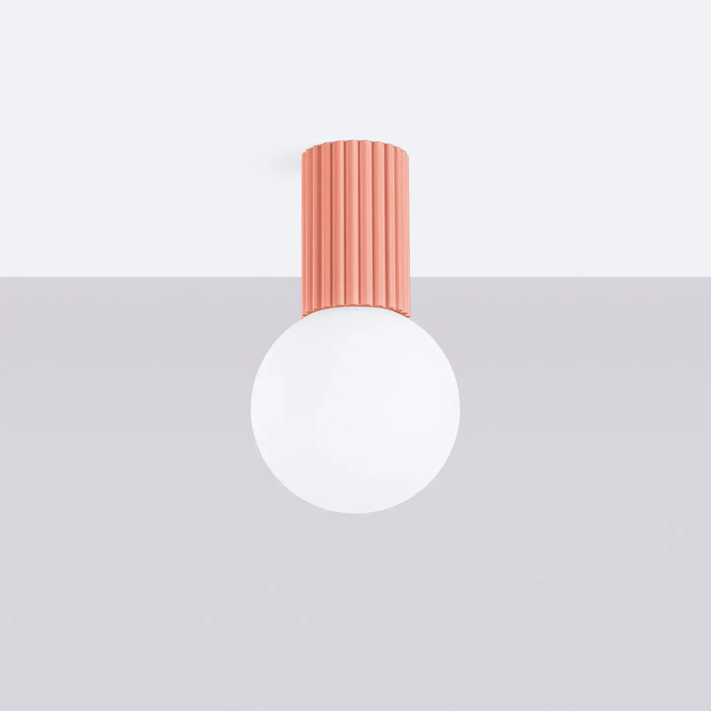 Peach LED scandinavian ceiling light IP44 | ROLENUS