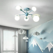Dimmable pastel design glass LED ceiling light | NONUNOK