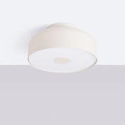 Modern minimalist beige LED ceiling light | MUKIHE