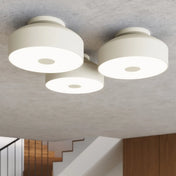 Modern minimalist beige LED ceiling light | MUKIHE