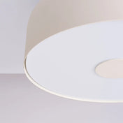 Modern minimalist beige LED ceiling light | MUKIHE