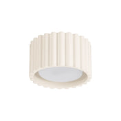 Minimalist beige aluminium LED ceiling light | SUBUKA