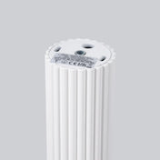 White cylindrical minimalist LED ceiling light | ZUNEKOS