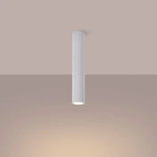 Modern white aluminium LED ceiling light | MIDEPU