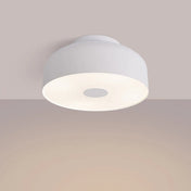 Modern white 4-light LED ceiling light | ZAHU
