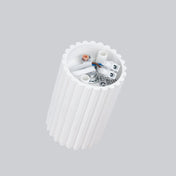 Scandinavian white aluminium LED ceiling light | HAKIHU
