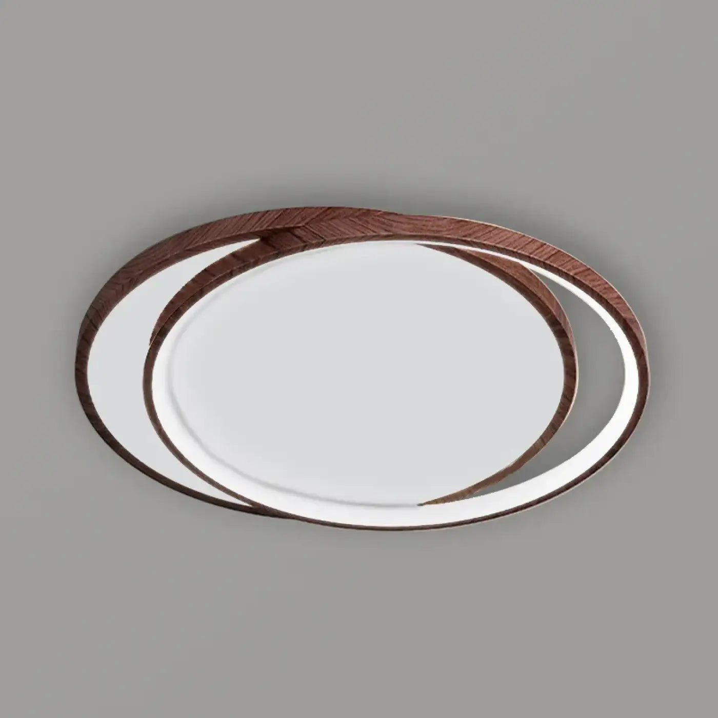 Scandinavian wood square circle oval ceiling light IP65 | MUGIL