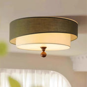 Vintage scandinavian LED wood ceiling light | FEDU