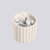Minimalist beige aluminium LED ceiling light | SUBUKA