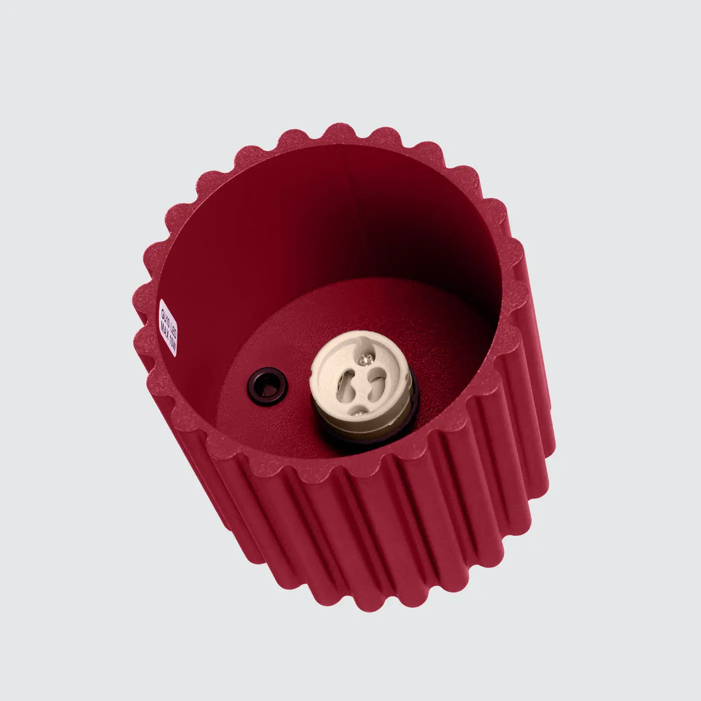 Scandinavian burgundy LED ceiling light | TODEBAL
