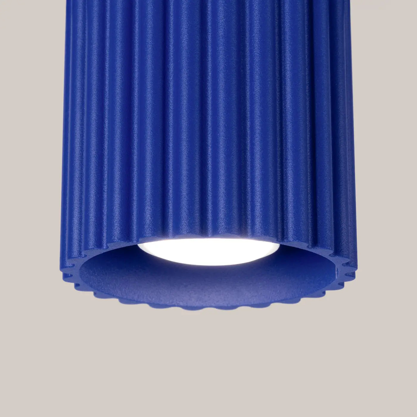 Modern ultramarine blue LED ceiling light | KOFAFOS