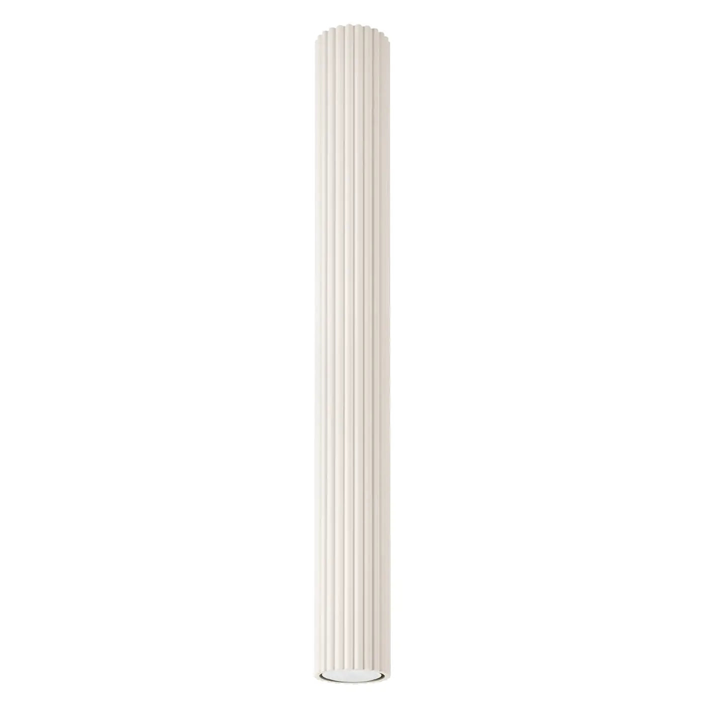 Beige aluminium scandinavian design LED ceiling light | HIKODI