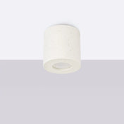 Minimalist beige concrete ceiling light | MUHE