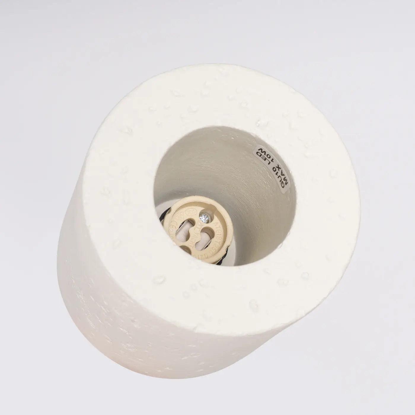 Minimalist beige concrete ceiling light | MUHE