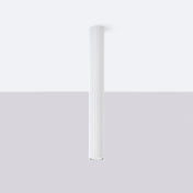 White aluminium minimalist LED ceiling light | FOLOBI