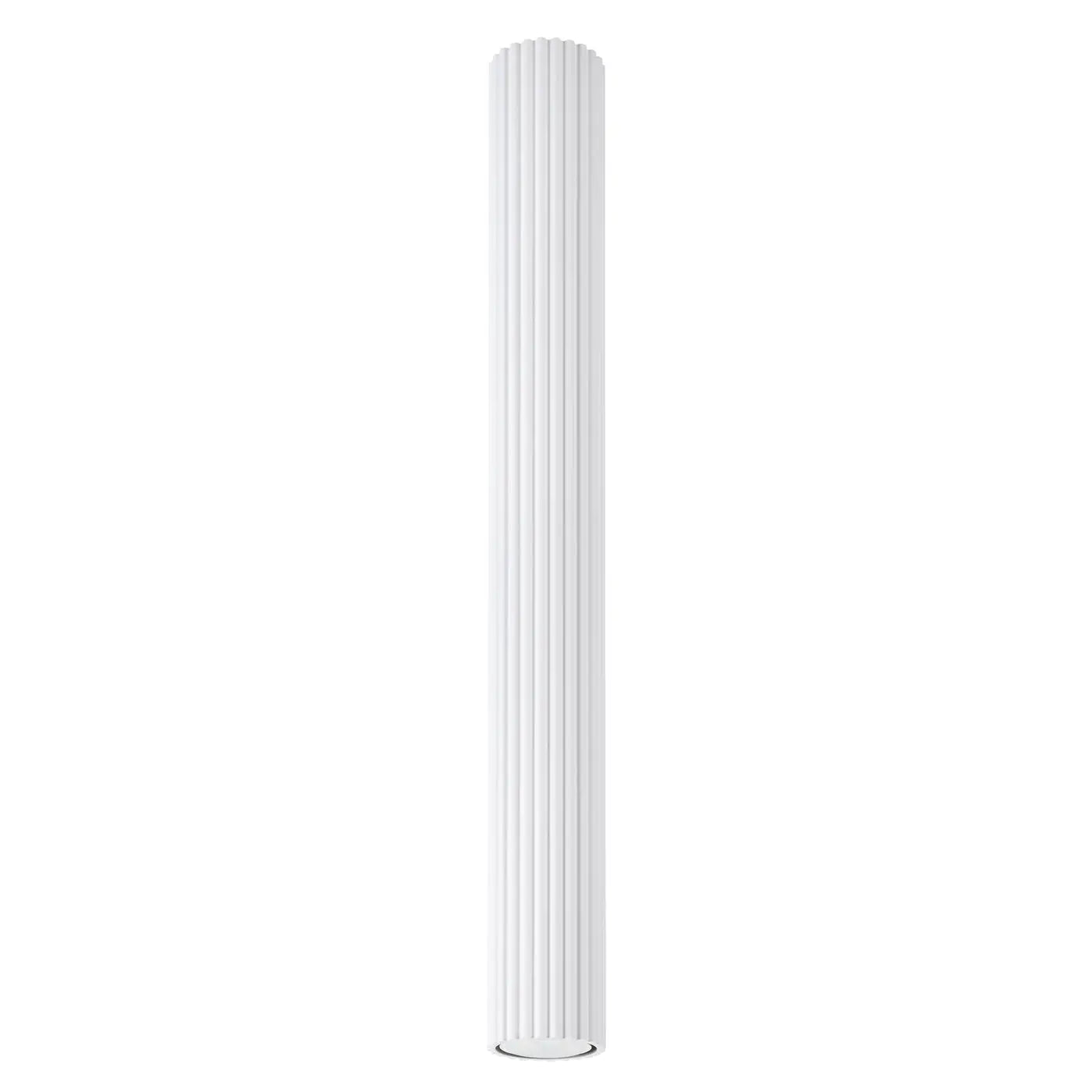 White aluminium minimalist LED ceiling light | FOLOBI