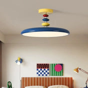 Colourful scandinavian LED ceiling light for kids | ZALEVA