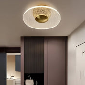 Modern gold aluminium LED ceiling light | POVOPOR