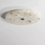 Scandinavian minimalist white marble ceiling light | ZEKI