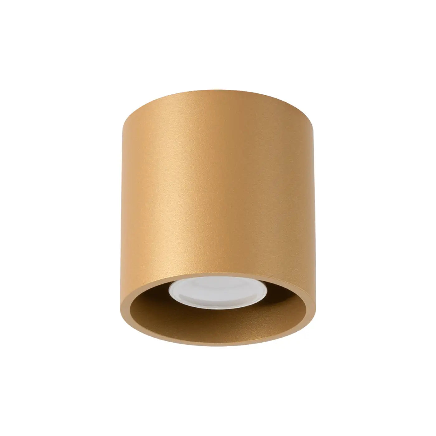 Gold cylinder design LED ceiling light | SAMOSO