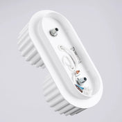Modern white aluminium twin-spot ceiling light | DASINO